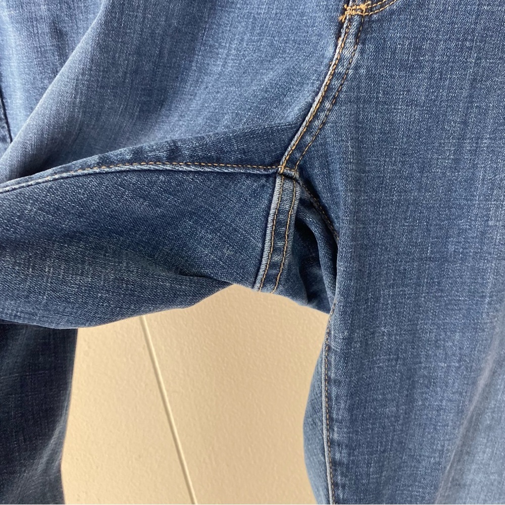Levi's Women's Classic Bootcut Jeans Blue Stretch Size 24W Cotton Blend New - Picture 9 of 15